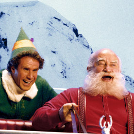 Will Ferrell, Ed Asner in Elf