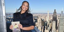 Nia Sioux Visits the Empire State Building